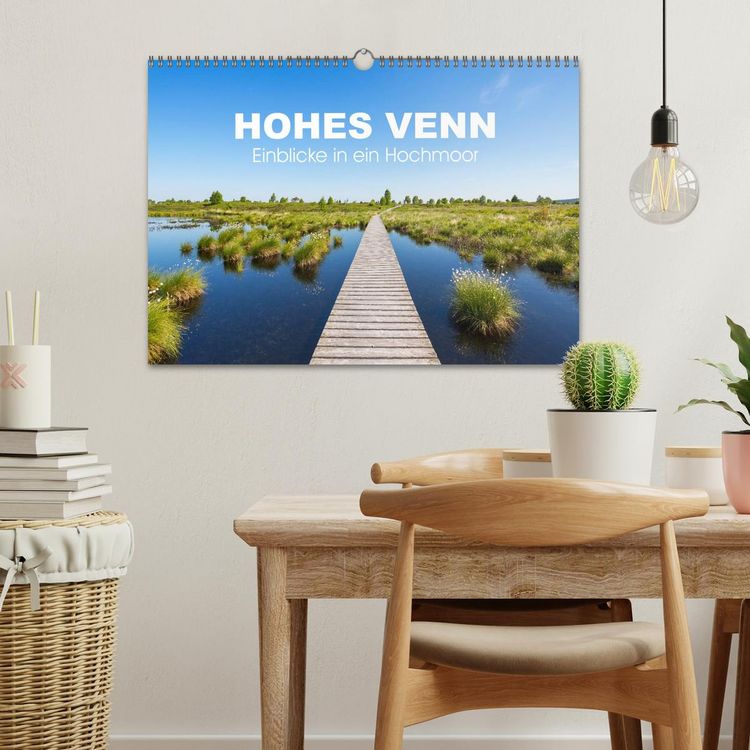 Produktbild: HOHES VENN - Einblicke in ein Hochmoor (Wandkalender 2026 DIN A3 quer), CALVENDO Monatskalender