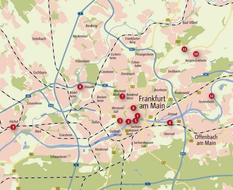 Produktbild: Zu Fu&szlig; durch Frankfurt