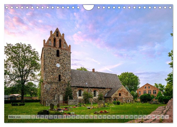 Produktbild: B&ouml;rnicke - Historisches Angerdorf im Barnim (Wandkalender 2026 DIN A4 quer), CALVENDO Monatskalender