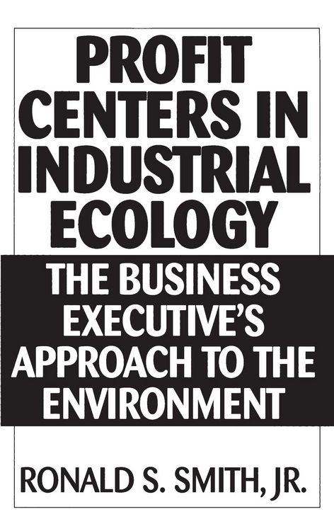 Produktbild: Profit Centers in Industrial Ecology