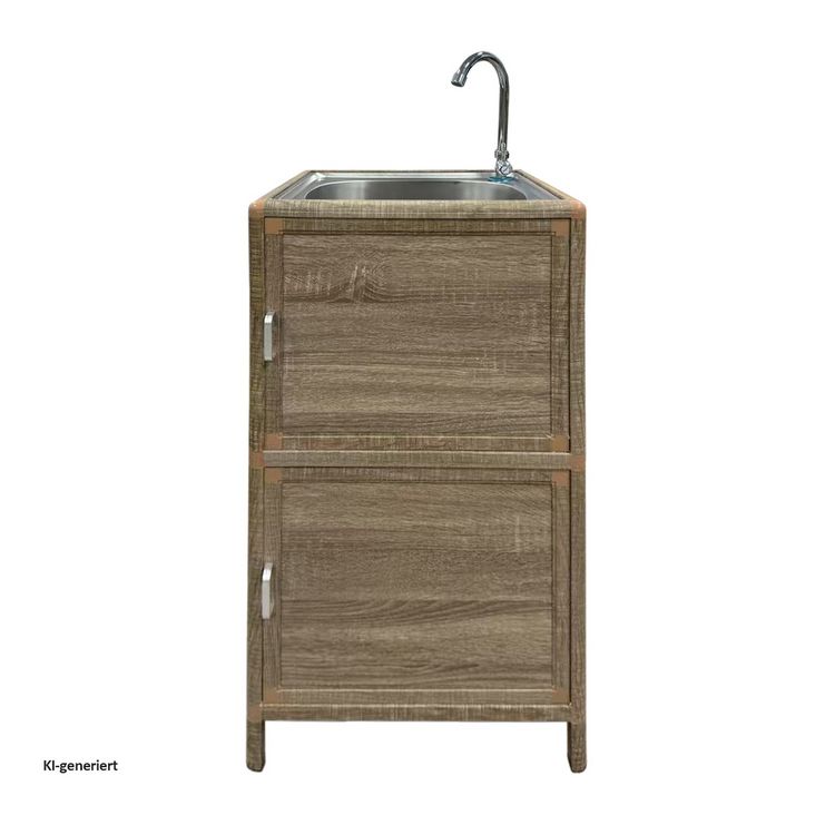 Produktbild: HTI-Living Sp&uuml;le mit Unterschrank f&uuml;r Outdoork&uuml;che Sonoma