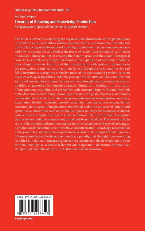 Produktbild: Theories of Knowing and Knowledge Production