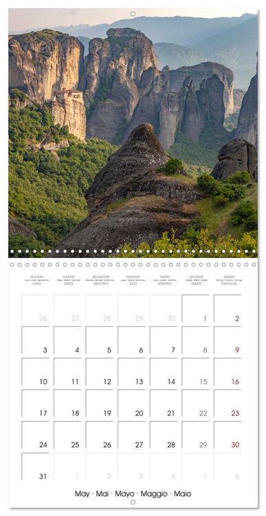 Produktbild: Europe - Greece (Wall Calendar 2027 12 &times; 12 Inch) CALVENDO 12 Month Wall Calendar