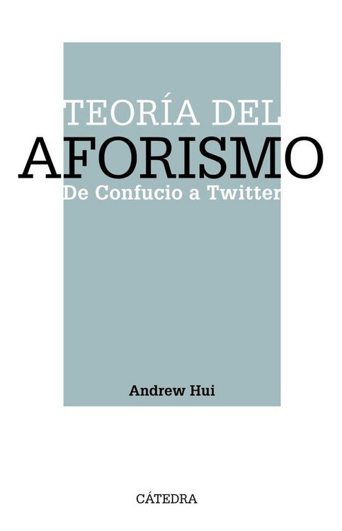 Produktbild: Teor&iacute;a del aforismo