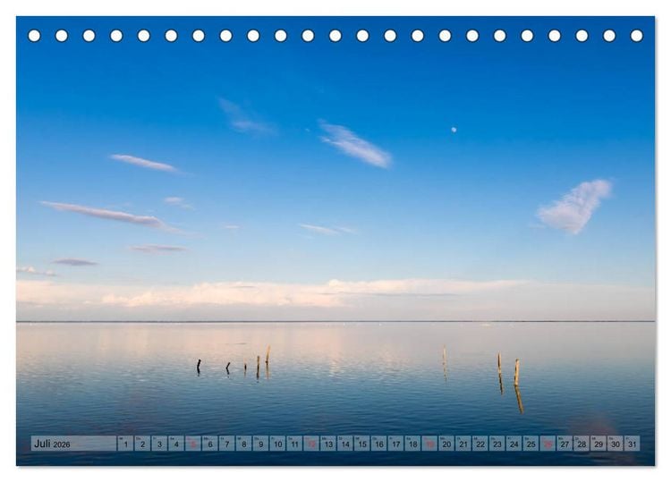 Produktbild: Camargue - Der wilde S&uuml;den Frankreichs (Tischkalender 2026 DIN A5 quer), CALVENDO Monatskalender
