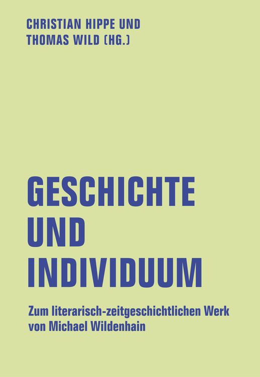 Produktbild: Geschichte und Individuum