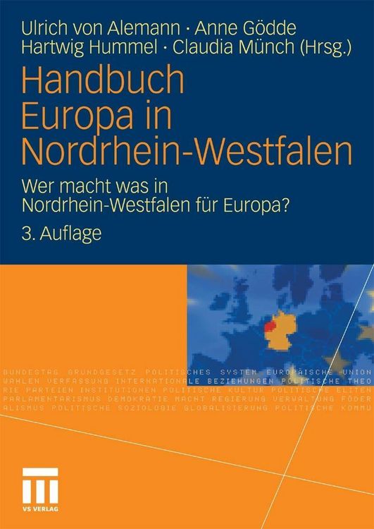 Produktbild: Handbuch Europa in Nordrhein-Westfalen