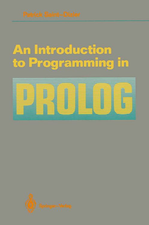 Produktbild: An Introduction to Programming in Prolog