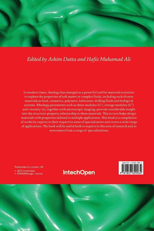 Produktbild: Advances in Rheology of Materials