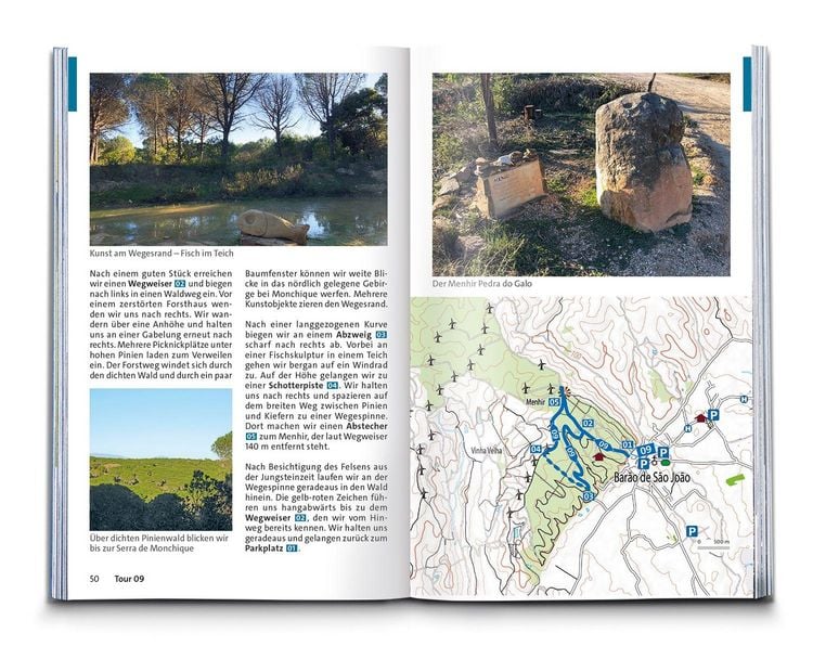 Produktbild: KOMPASS Wanderf&uuml;hrer Algarve mit Fernwanderweg Via Algarviana, 64 Touren / Etappen mit Extra-Tourenkarte