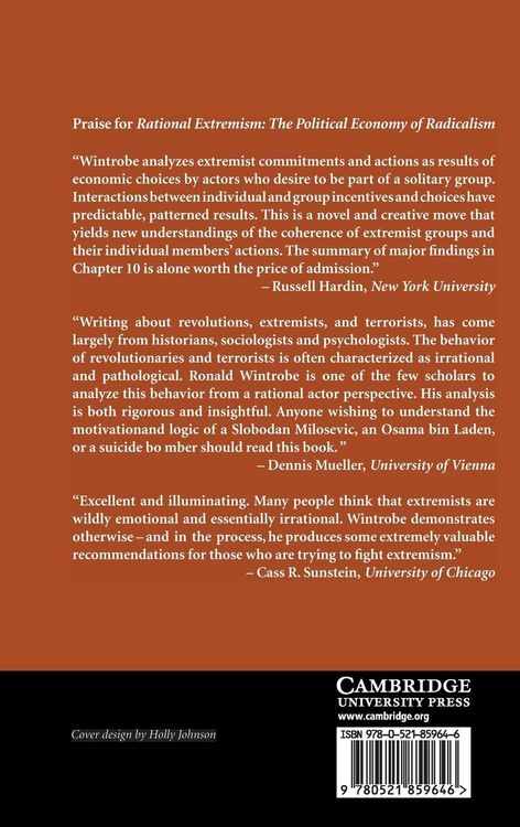 Produktbild: Rational Extremism