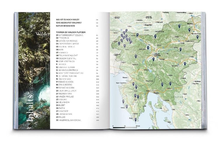Produktbild: Wilder Places - 30 Streifz&uuml;ge durch ein wildes Slowenien & Istrien