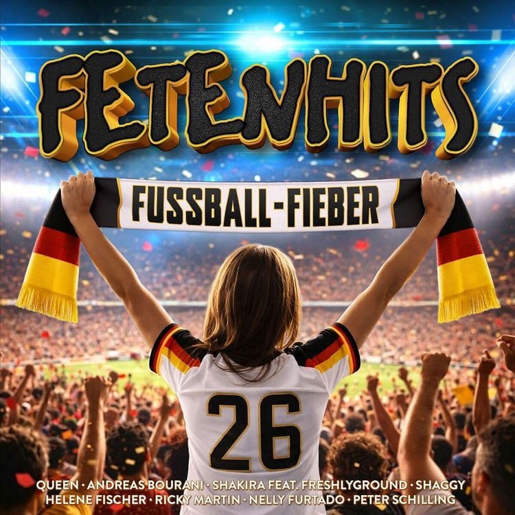 Produktbild: Fetenhits Fu&szlig;ball Fieber