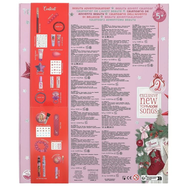 Produktbild: DEPESCHE TOPModel Adventskalender Beauty