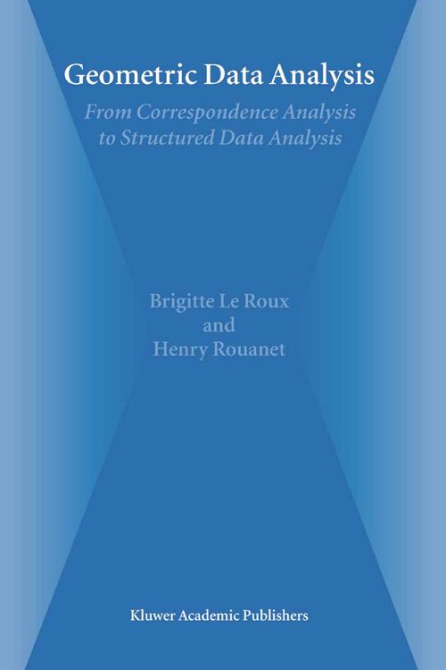 Produktbild: Geometric Data Analysis