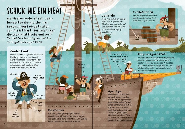 Produktbild: Das XXL-Set &ndash; Bauen, Wissen, Spielen: Piratenschiff