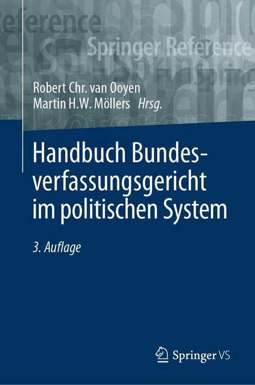 Produktbild: Handbuch Bundesverfassungsgericht im politischen System