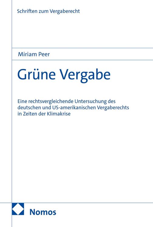 Produktbild: Gr&uuml;ne Vergabe