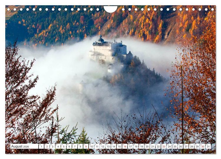 Produktbild: Die Festung Hohenwerfen (Wandkalender 2026 DIN A4 quer), CALVENDO Monatskalender