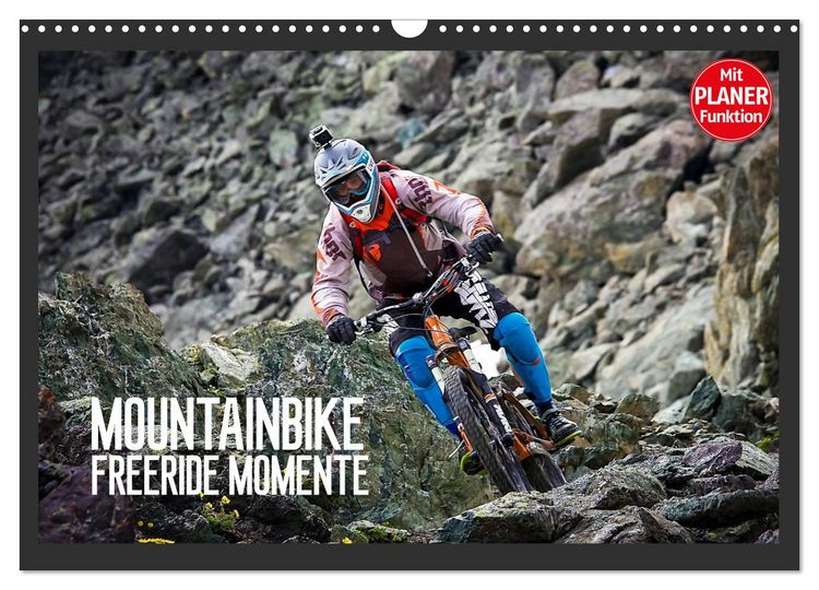 Produktbild: Mountainbike Freeride Momente (Wandkalender 2026 DIN A3 quer), CALVENDO Monatskalender