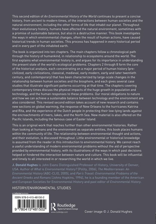 Produktbild: An Environmental History of the World