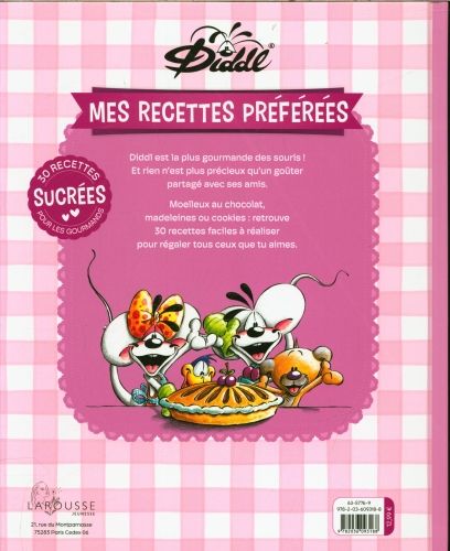 Produktbild: Diddl : mes recettes pr&eacute;f&eacute;r&eacute;es