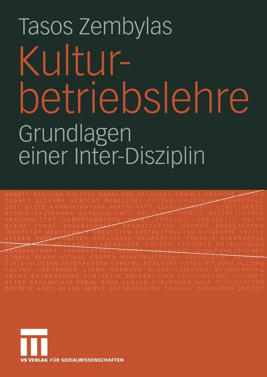 Produktbild: Kulturbetriebslehre