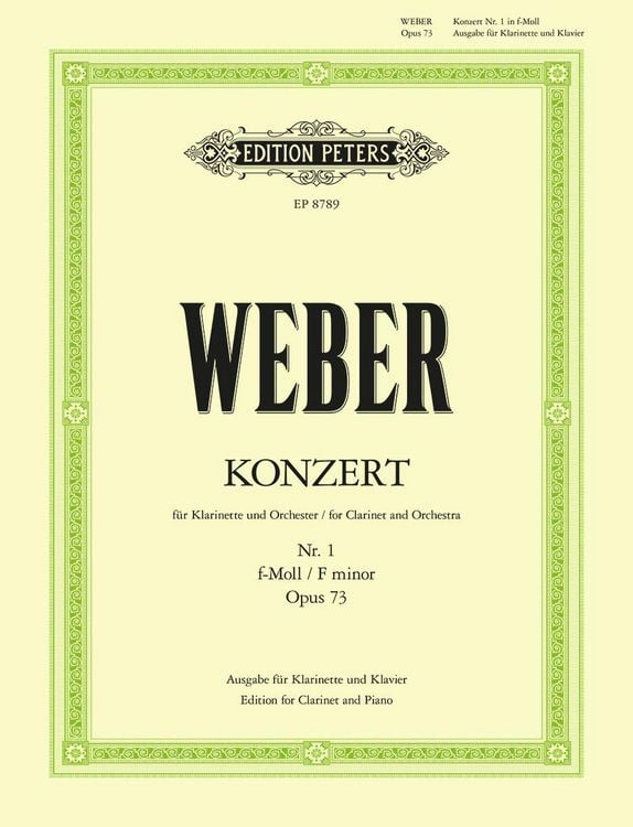 Produktbild: Concerto No. 1 in F minor Op.73