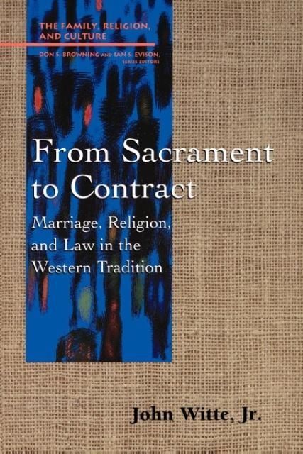 Produktbild: From Sacrament to Contract