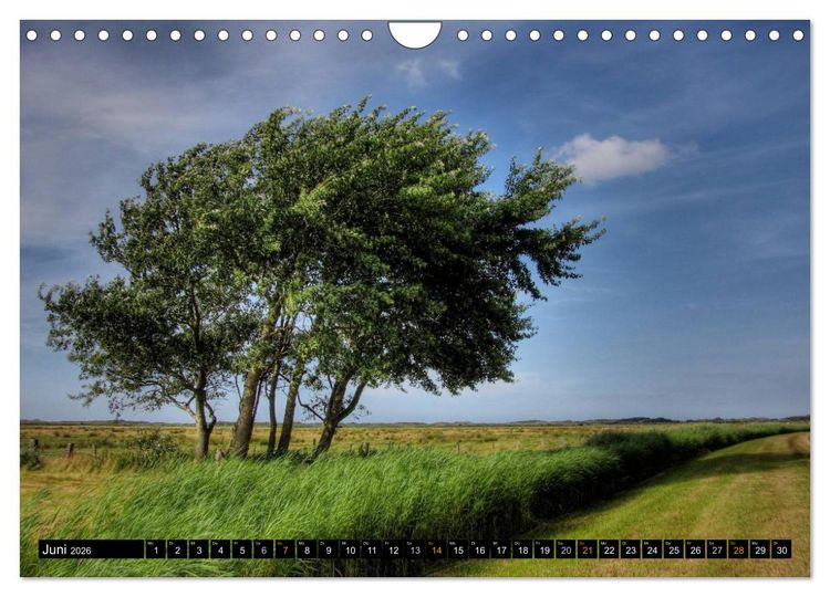 Produktbild: Borkum (Wandkalender 2026 DIN A4 quer), CALVENDO Monatskalender