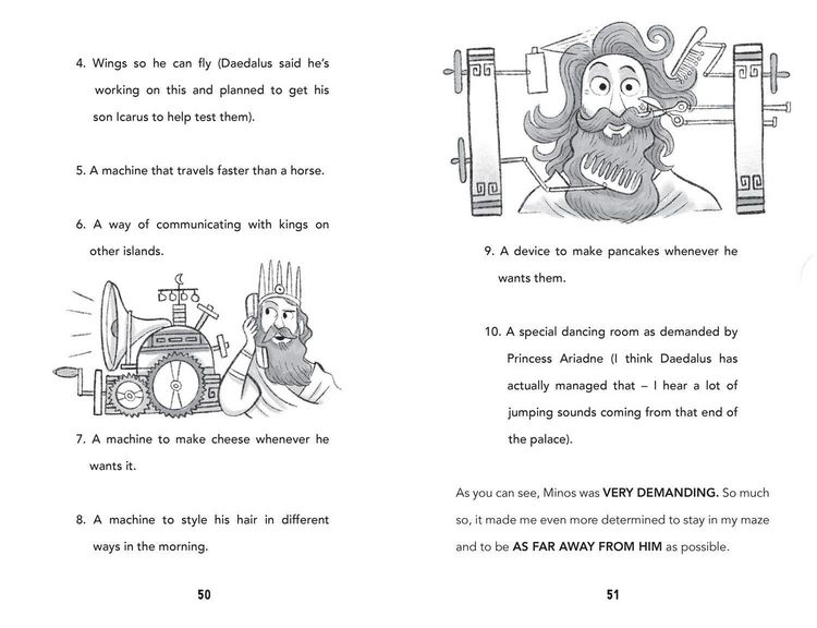 Produktbild: Monster Diaries: The Minotaur and the Greatest Escape Ever