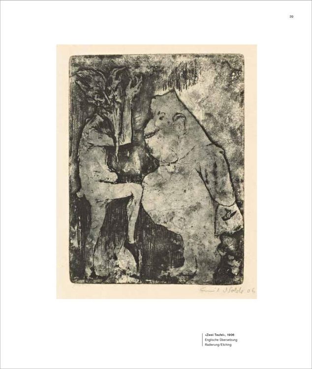 Produktbild: Emil Nolde. Die Graphik des Malers / The Painter&rsquo;s Prints