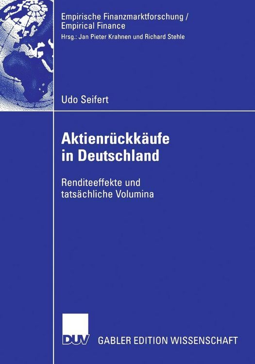 Produktbild: Aktienr&uuml;ckk&auml;ufe in Deutschland