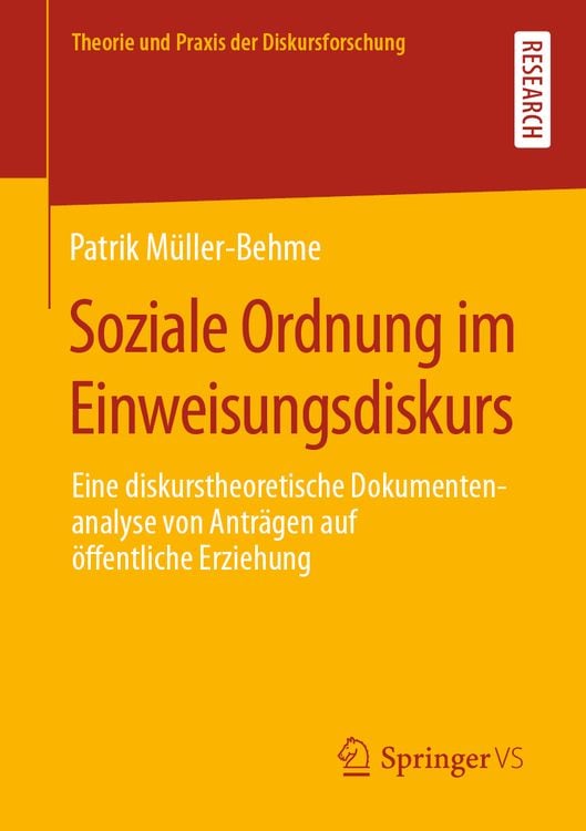 Produktbild: Soziale Ordnung im Einweisungsdiskurs