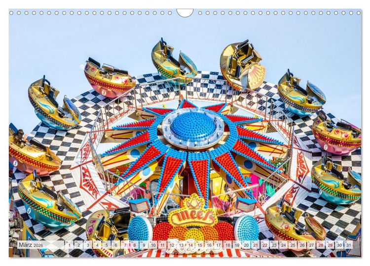 Produktbild: Kirmes Gl&uuml;ck (Wandkalender 2026 DIN A3 quer), CALVENDO Monatskalender