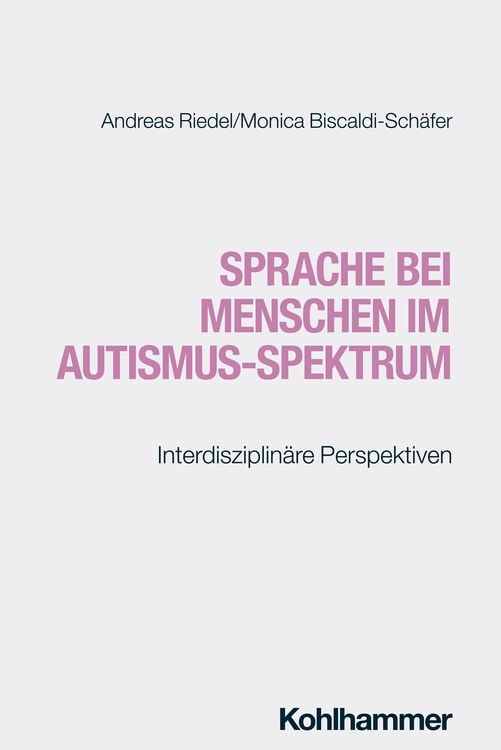 Produktbild: Sprache bei Menschen im Autismus-Spektrum