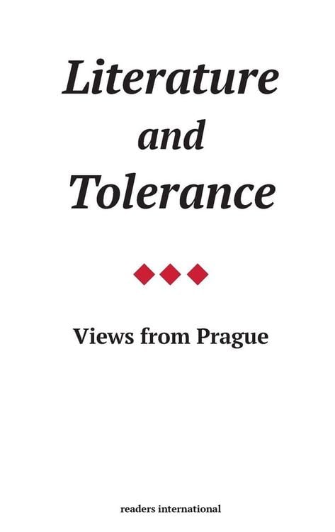 Produktbild: Literature and Tolerance