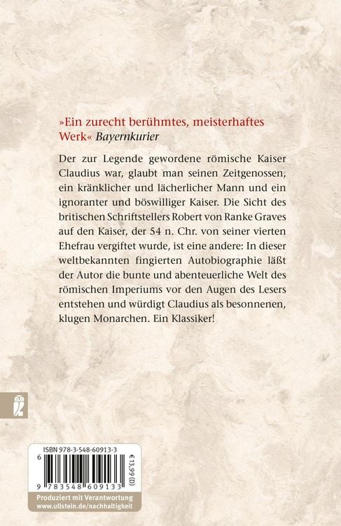 Produktbild: Ich, Claudius, Kaiser und Gott