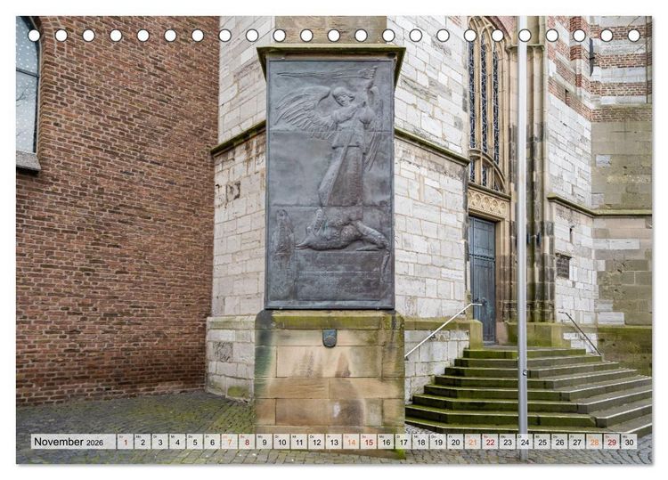 Produktbild: Erkelenz Impressionen (Tischkalender 2026 DIN A5 quer), CALVENDO Monatskalender