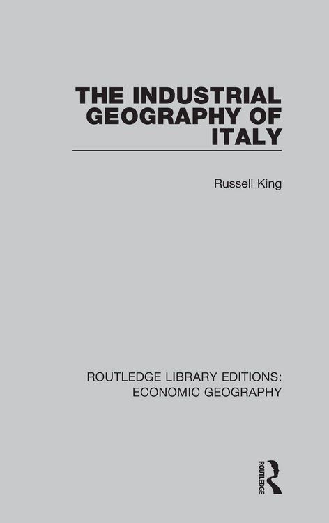 Produktbild: An Industrial Geography of Italy