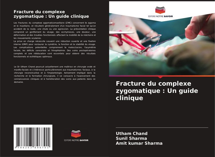 Produktbild: Fracture du complexe zygomatique