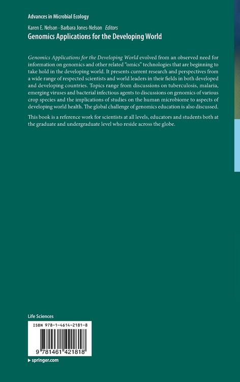 Produktbild: Genomics Applications for the Developing World
