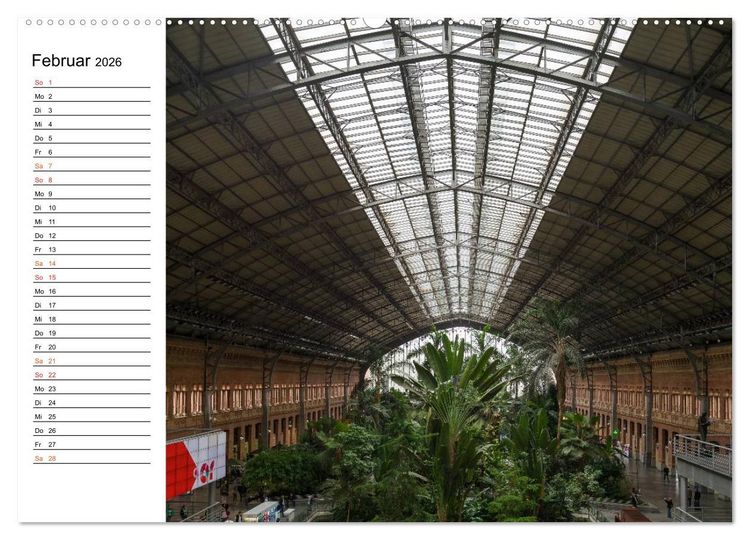 Produktbild: Metropole Madrid (Wandkalender 2026 DIN A2 quer), CALVENDO Monatskalender