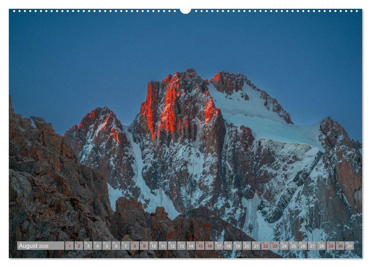 Produktbild: Kirgistan Bergparadies in Zentralasien (Wandkalender 2026 DIN A2 quer), CALVENDO Monatskalender
