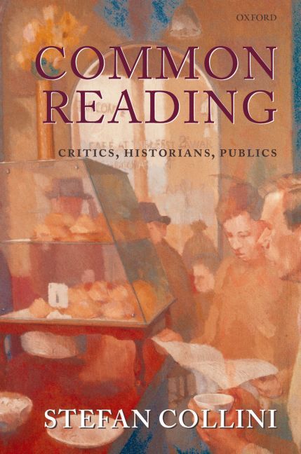 Produktbild: Common Reading: Critics, Historians, Publics