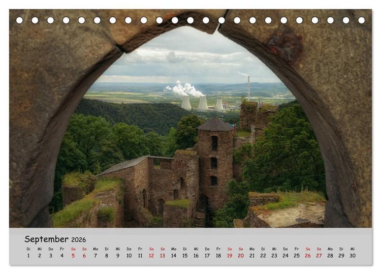 Produktbild: Historisches Erzgebirge (Tischkalender 2026 DIN A5 quer), CALVENDO Monatskalender