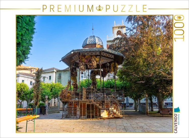 Produktbild: CALVENDO Puzzle Pavillon vor dem Theater Principal | 1000 Teile Lege-Gr&ouml;&szlig;e 64x48cm Foto-Puzzle f&uuml;r gl&uuml;ckliche Stunden