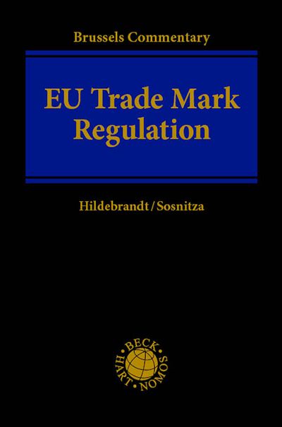 Produktbild: Brussels Commentary: EU Trade Mark Regulation
