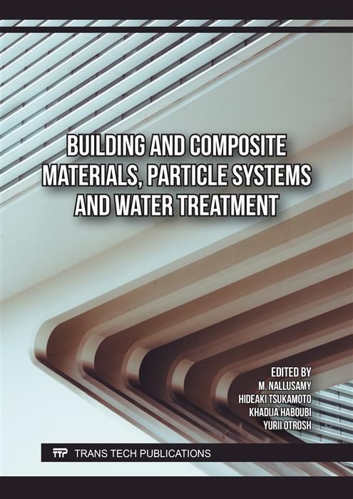 Produktbild: Building and Composite Materials, Particle Systems and Water Treatment