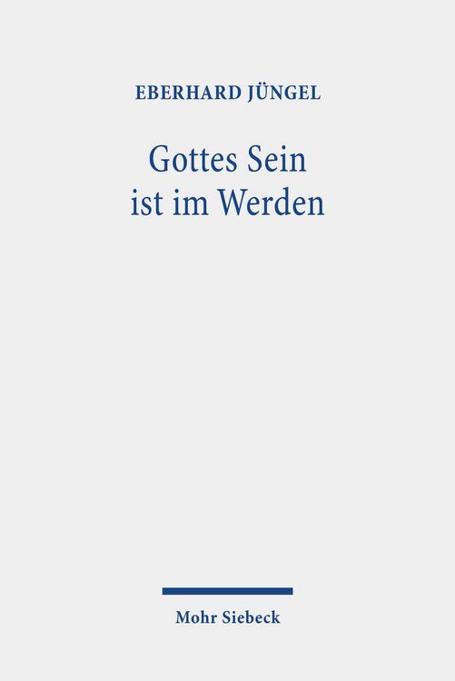 Produktbild: Gottes Sein ist im Werden